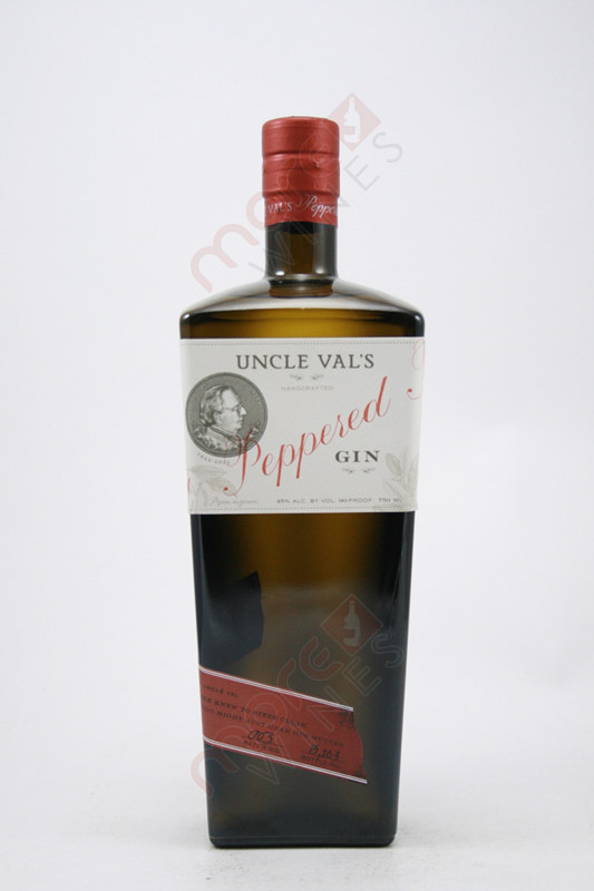 3 Badge Mixology Uncle Vals Pepper Gin 750ml - MoreWines