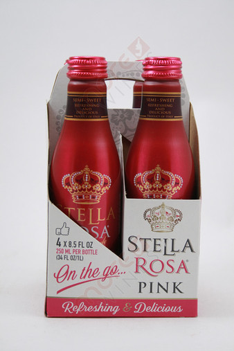 Stella Rosa Pink 4 Pack 250ml
