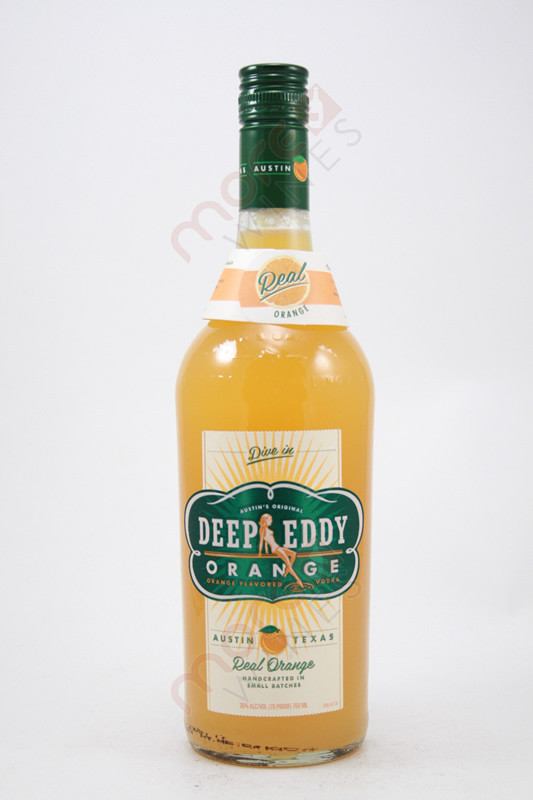 Deep Eddy Orange Flavored Vodka 750ml MoreWines