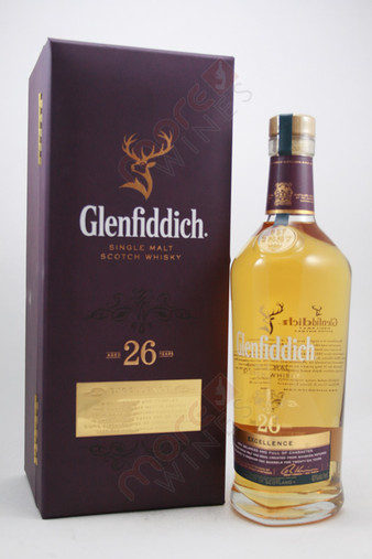 Glenfiddich Excellence 26 Year Old Single Malt Scotch Whisky 750ml