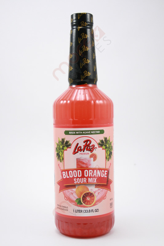 La Paz Blood Orange Sour Mix 1L - MoreWines La Paz Blood Orange Sour Mix 1L - MoreWines