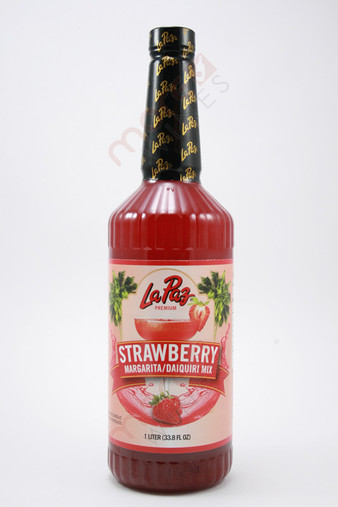 La Paz Strawberry Margarita Mix 1l Morewines