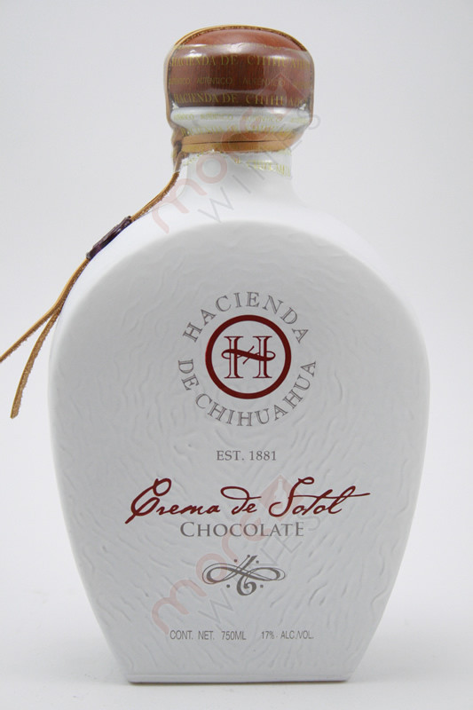 Hacienda De Chihuahua Crema De Sotol Chocolate Tequila 750ml