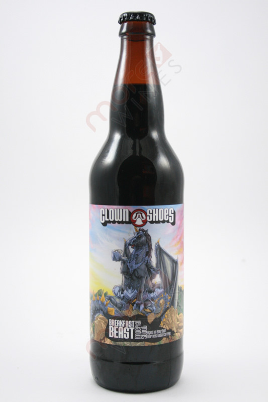 Clown Shoes Breakfast Beast Imperial Stout 22fl oz MoreWines Clown Shoes Breakfast Beast Imperial Stout 22fl oz MoreWines