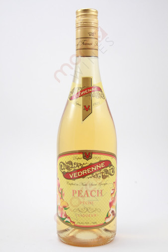 Vedrenne Peach Liqueur 750ml