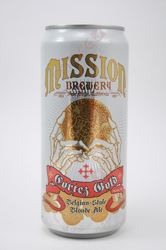 Mission Cortez Gold Belgian-Style Blonde Ale 32fl oz