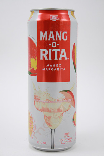 Bud Light Lime Mang-O-Rita Mango Margarita Malt Beverage 24fl oz