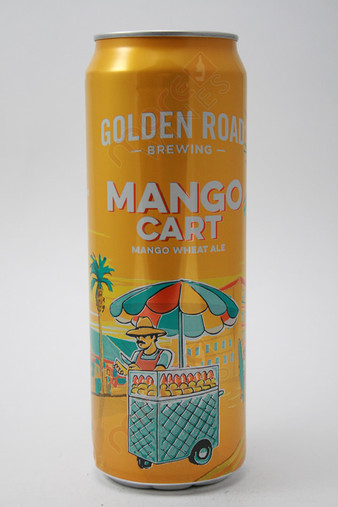 Golden Road Brewing Tart Mango Cart Wheat Ale 25fl oz