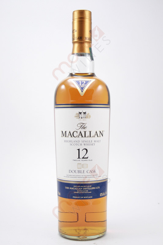 The Macallan Single Malt Scotch Whisky Double Cask  Years ml