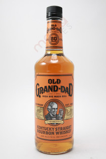 Old Grand Dad Bounded High Rye Mash Bill Kentucky Straight Bourbon Whiskey 750ml