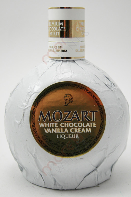 Mozart Premium White Chocolate Vanilla Cream Liqueur 750ml MoreWines