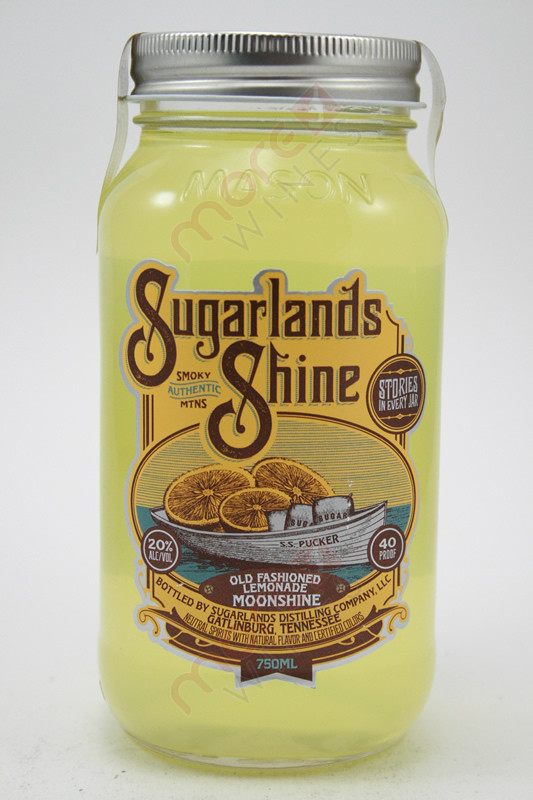 Sugarlands Shine Old Fashioned Lemonade Moonshine 750ml MoreWines