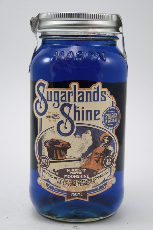 Sugarlands Shine Blueberry Muffin Moonshine 750ml MoreWines