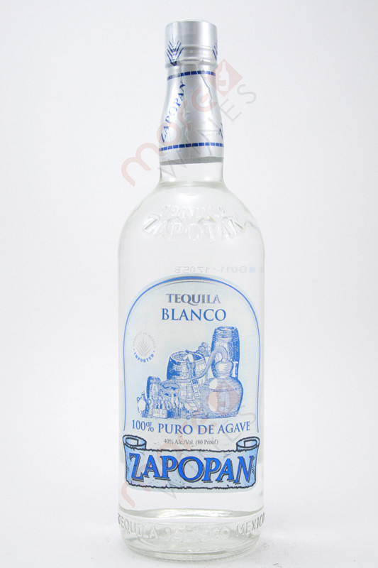 Zapopan Blanco Tequila 1L MoreWines
