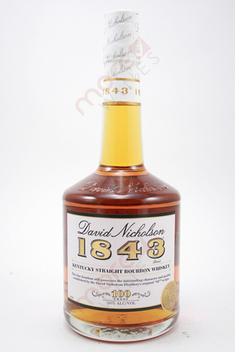 David Nicholson 1843 Bonded Kentucky Straight Bourbon Whiskey 750ml 