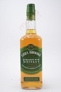 Ezra Brooks Straight Rye Whiskey 750ml