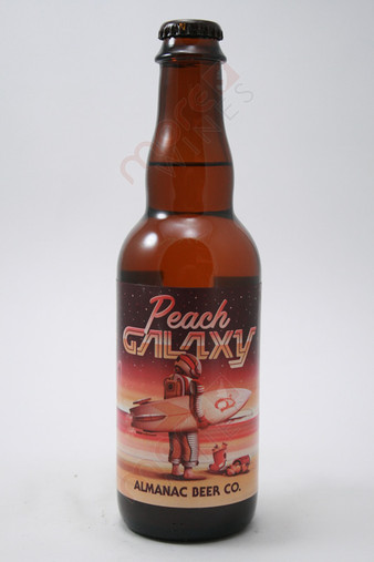 Almanac Peach Galaxy Dry-Hopped Sour Farmhose Ale 375ml