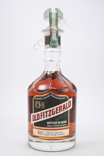 Old Fitzgerald 100 Proof Bottled in Bond 9 Year Old Bourbon Whiskey 750ml 
