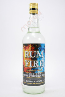  Hampden Rum Fire White Overproof Rum 750ml