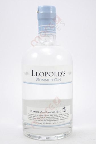 Leopold's Summer Gin 750ml