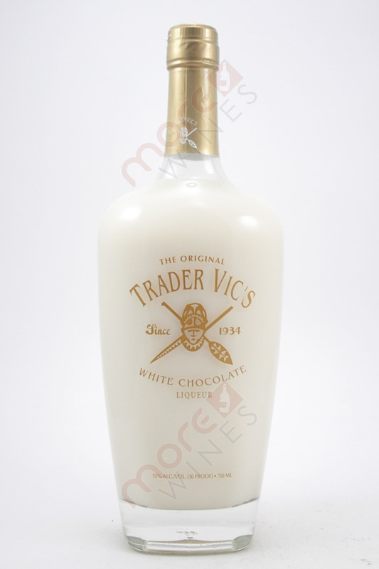 Trader Vic's White Chocolate Liqueur 750ml MoreWines