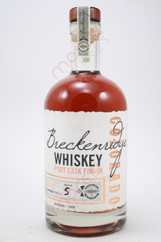 Breckenridge Port Cask Finish Whiskey 750ml MoreWines