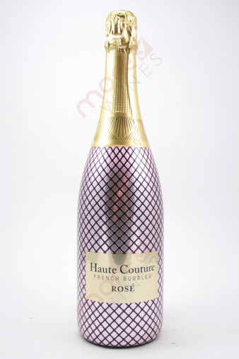 Haute Couture French Bubbles Rose Sparkling Wine 750ml