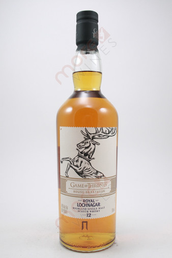 Royal Lochnagar Game of Thrones House Baratheon 12 Year Old Single Malt Scotch Whisky 750ml