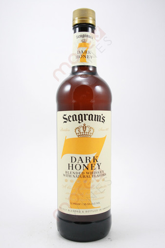 Seagram's 7 Crown Dark Honey Whiskey Liqueur 750ml