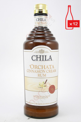  Chila Orchata Cinnamon Cream Rum 750ml (Case of 12) FREE SHIPPING $19.99/Bottle