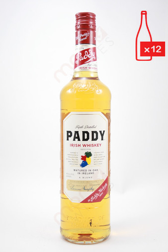Paddy Old Irish Whiskey 750ml (Case of 12) FREE SHIPPING $19.99/Bottle 