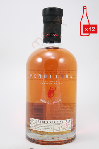 Pendleton Blended Canadian Whisky 750ml (Case of 12) FREE SHIPPING $19.99/