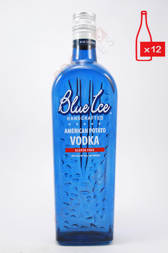  Blue Ice American Potato Vodka 750ml (Case of 12) FREE SHIPPING $19.99/Bottle