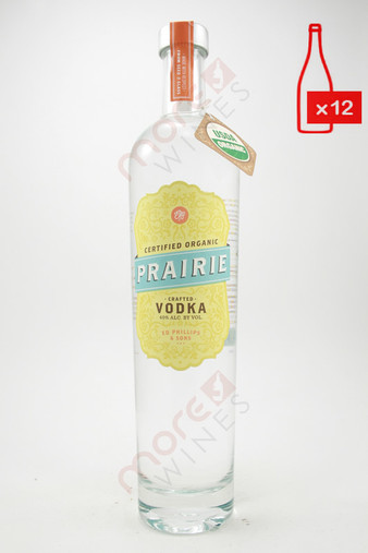 Prairie Organic Vodka 750ml (Case of 12) FREE SHIPPING $14.99/Bottle