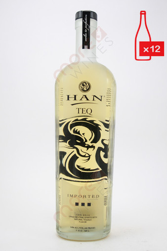 Han Teq Soju Asian Liqueur Infused with Tequila 750ml (Case of 12) FREE SHIPPING $19.99/Bottle