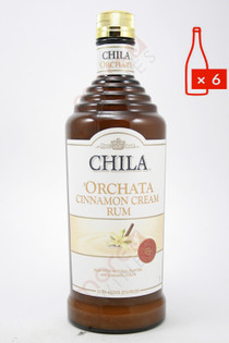 Chila Orchata Cinnamon Cream Rum 750ml (Case of 6) FREE SHIPPING $19.99/Bottle
