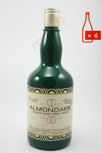 Almondaire Dairy-Free Almond Creme Liqueur 750ml (Case of 6) FREE SHIPPING $14.99/Bottle 