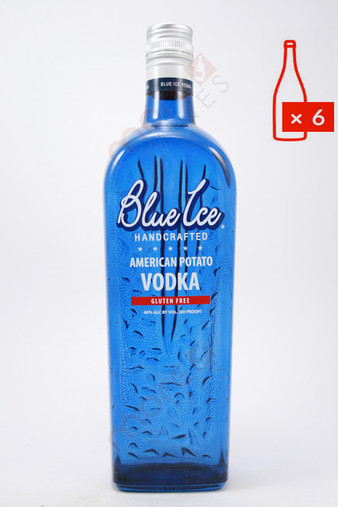 Blue Ice American Potato Vodka 750ml (Case of 6) FREE SHIPPING $19.99/Bottle