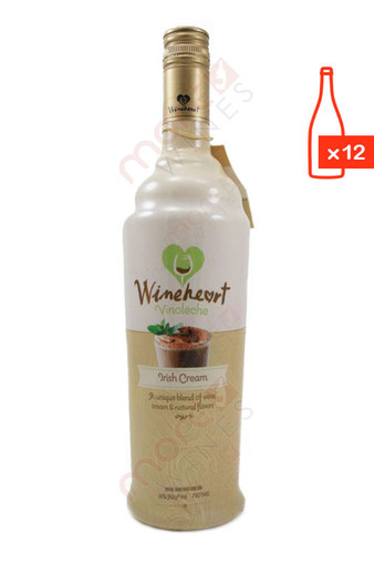 Wineheart Irish Cream 750ml (Case of 12) FREE SHIP $8.99/Bottle