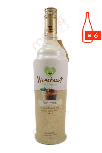 Wineheart Irish Cream 750ml (Case of 6) FREE SHIPPING $8.99/Bottle