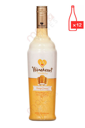 Wineheart Orange Creme 750ml (Case of 12) FREE SHIPPING $8.99/Bottle