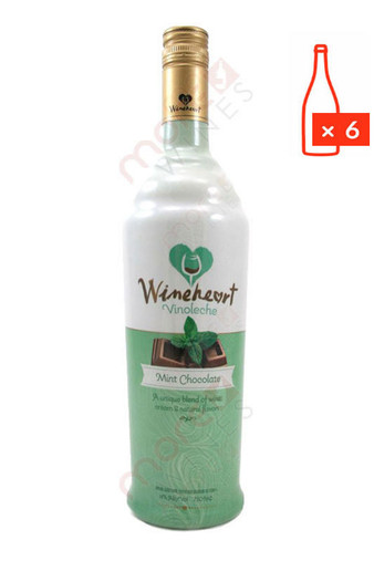 Wineheart Mint Chocolate 750ml (Case of 6) FREE SHIPPING $8.99/Bottle