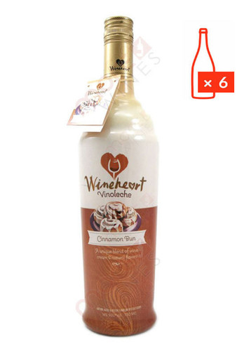 Wineheart Cinnamon Bun 750ml (Case of 12) FREE SHIPPING $8.99/Bottle