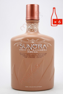 Sunora Cream de Bacanora Mocha Rum 750ml (Case of 6) FREE SHIPPING $24.99/Bottle