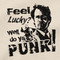 Dirty Harry Do You Feel Lucky Punk Tan T Shirt Inspector Callahan Clint Eastwood Tee