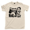 Dirty Harry Make My Day Tan T Shirt Inspector Callahan Clint Eastwood Tan Tee