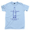 Life Is Good At The Bottom Of A Bottle T Shirt Light Blue Tee
