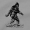 Bigfoot T Shirt Sasquatch Yeti Cryptid Light Gray Tee