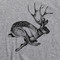 Jackalope T Shirt Jackrabbit With Antelope Horns Cryptid Tee