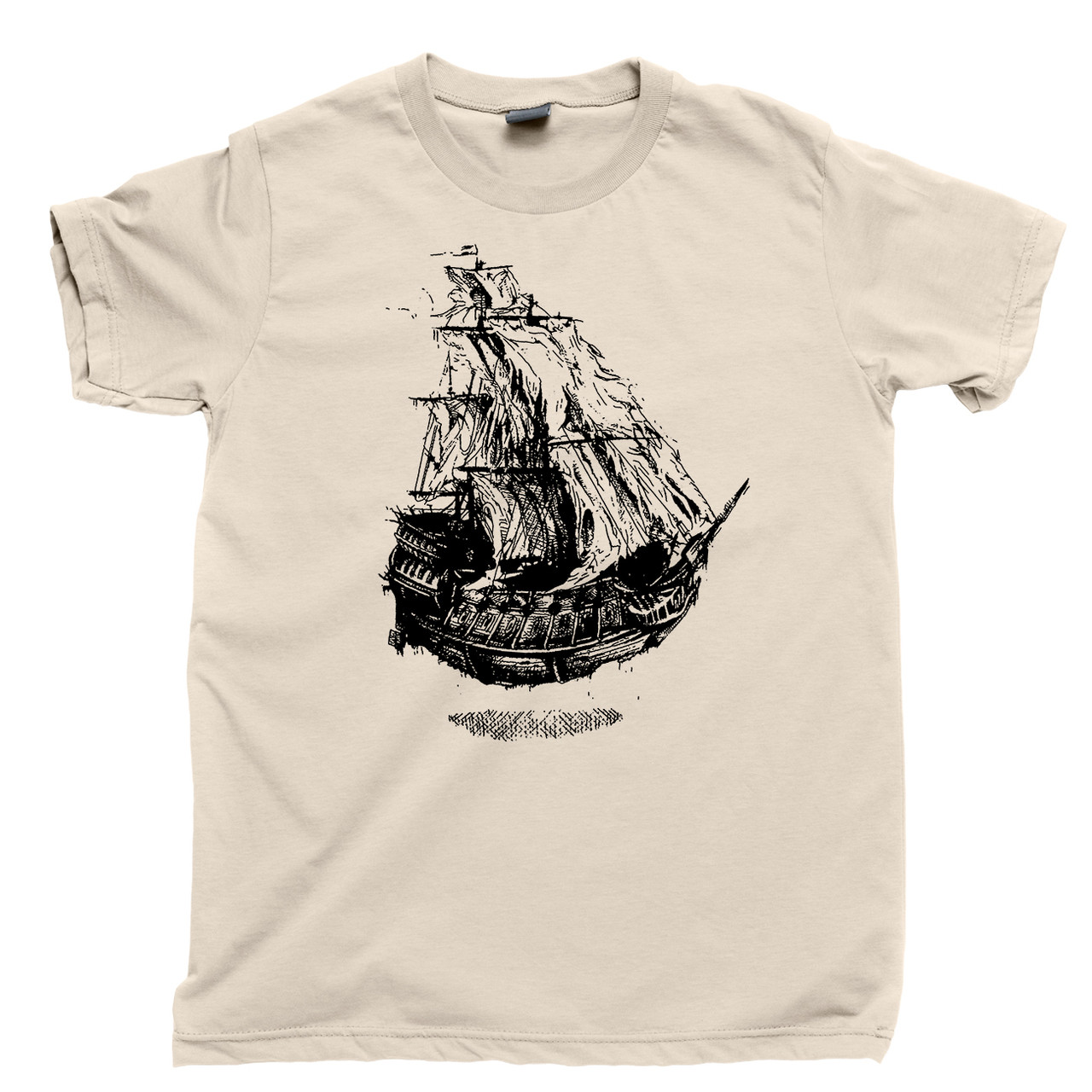 Flying Dutchman's Ship T Shirt - Davy Jones Locker, Shipwreck, Pirate ...